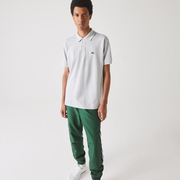 Lacoste Classic Fit L.12.12 Polo Shirt Pánské - Šortky Šedé | CZ-ixsfBf